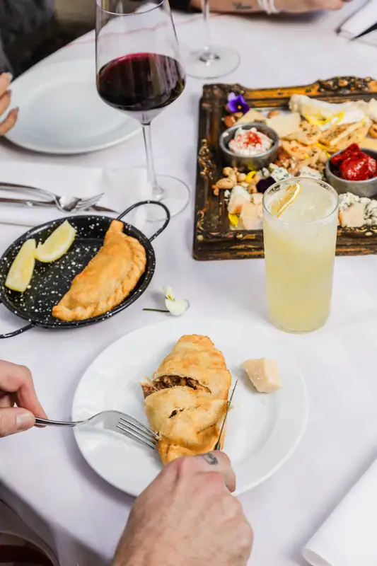 Empanadas de El Gran Paraíso, parrilla de La Boca
